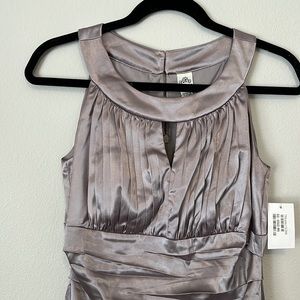 Sangria champagne party dress NWT